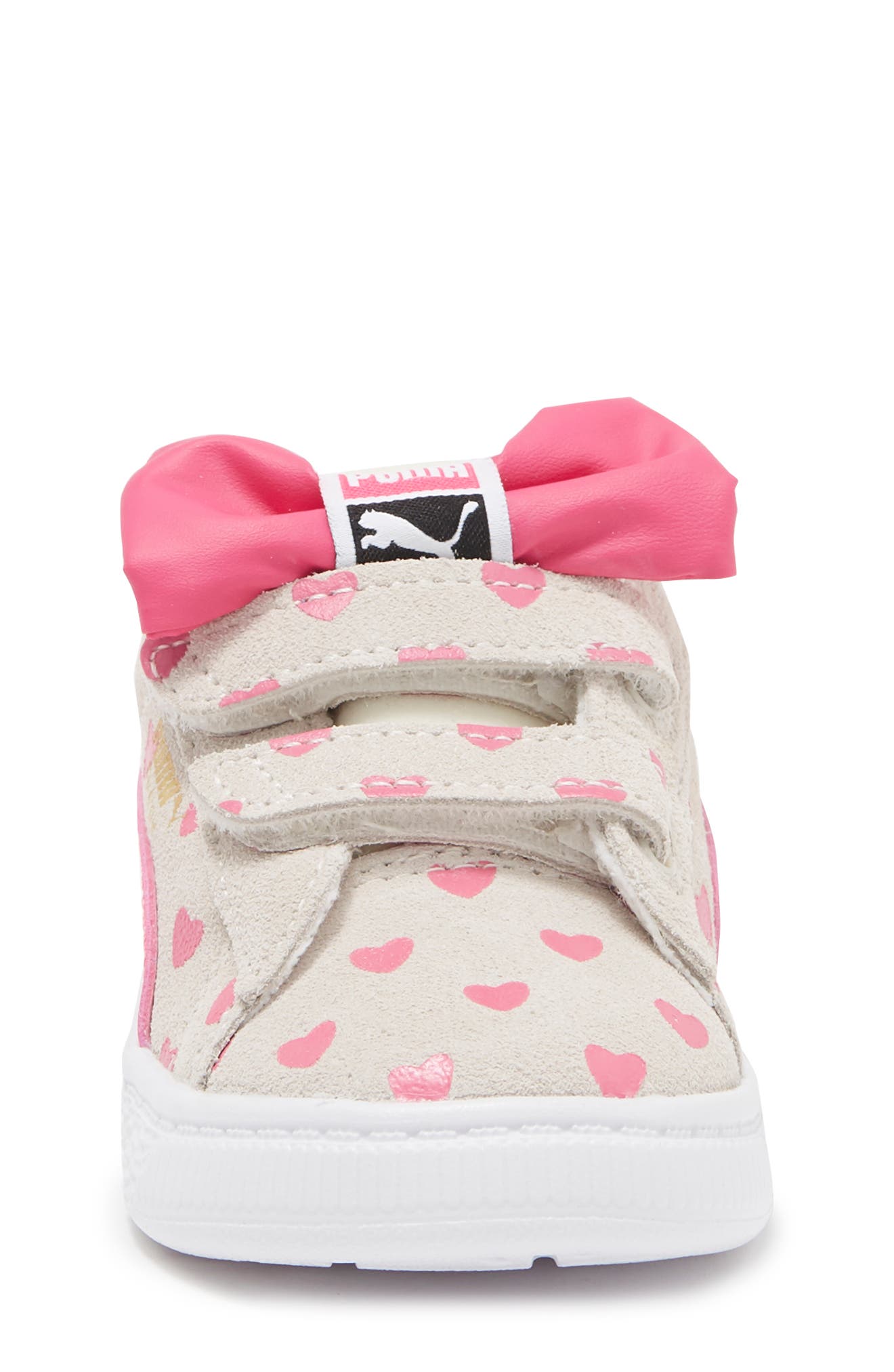 PUMA Kids' Suede Classic Re Bow Sneaker, Alternate, color, 