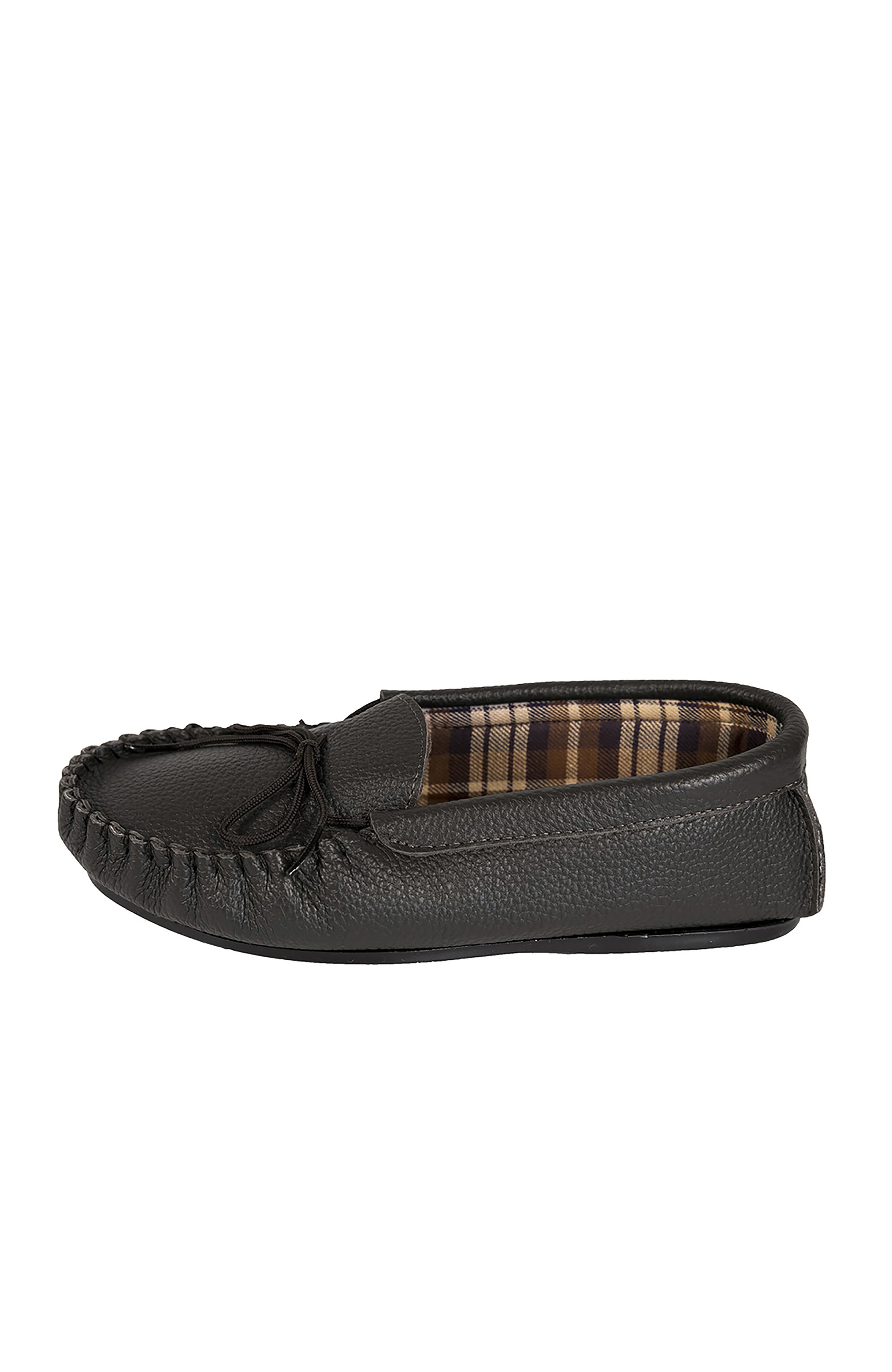 British Golf Moccasins, Alternate, color, DARK BROWN