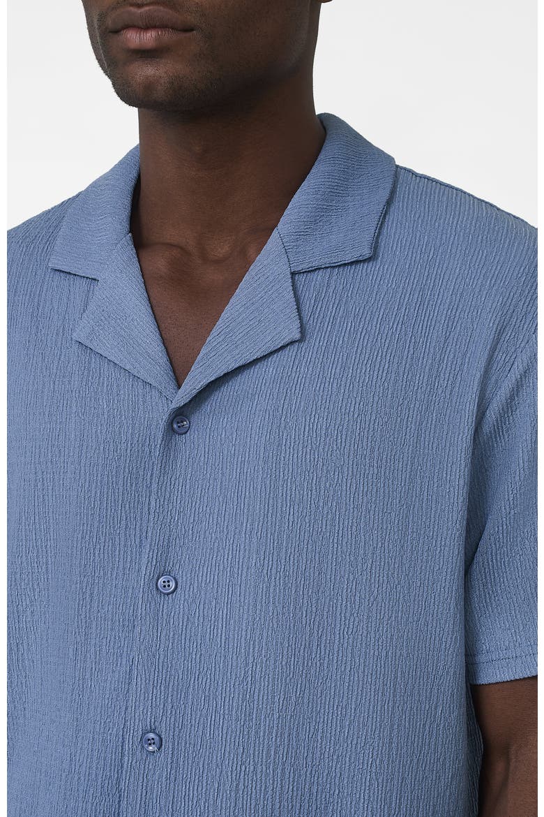 Eivissa Relaxed Fit Shirt, Alternate, color, Medium Blue