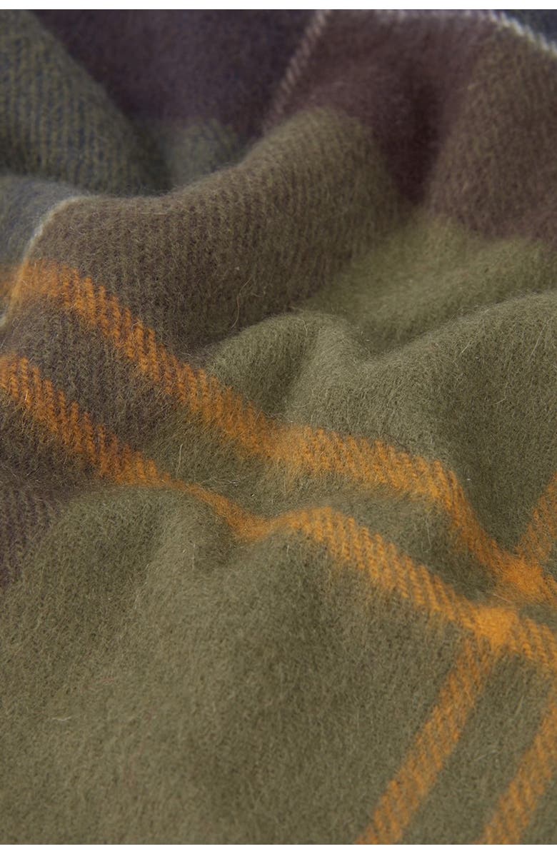 Barbour Tartan Cashmere Scarf, Alternate, color, Classic
