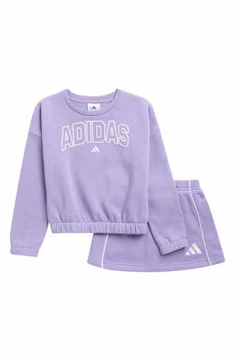 Kids' Logo Fleece Sweatshirt & Skort Set