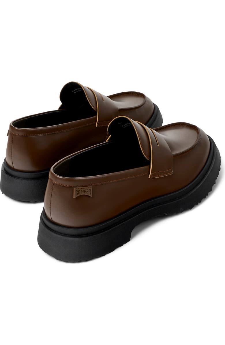 Camper Walden Penny Loafer, Alternate, color, Medium Brown
