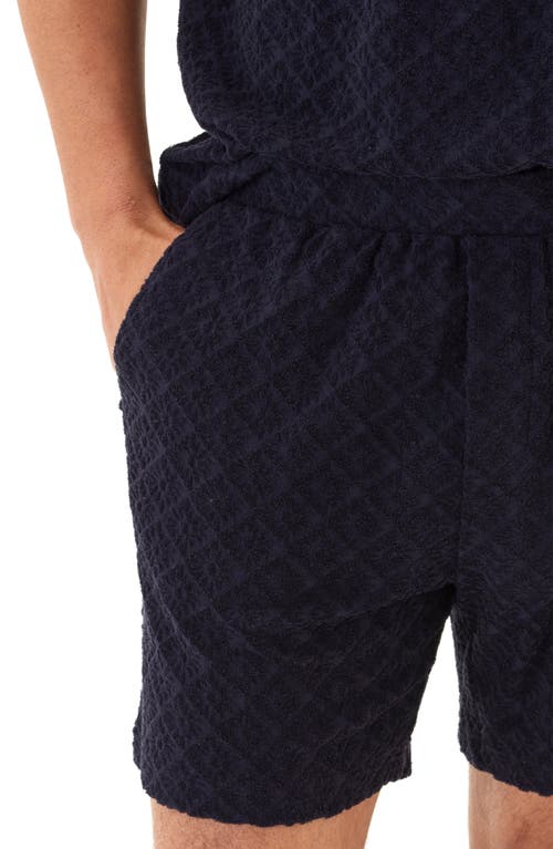 Threads 4 Thought Mitchell Jacquard Terry Shorts In Blue