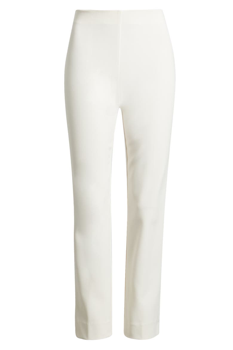 Hollywood Waist Ankle Pull-On Pants, Alternate, color, WHITE DOVE