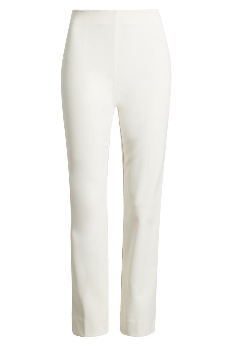 Anne Klein Hollywood Waist Ankle Pull-On Pants, Alternate, color, White Dove