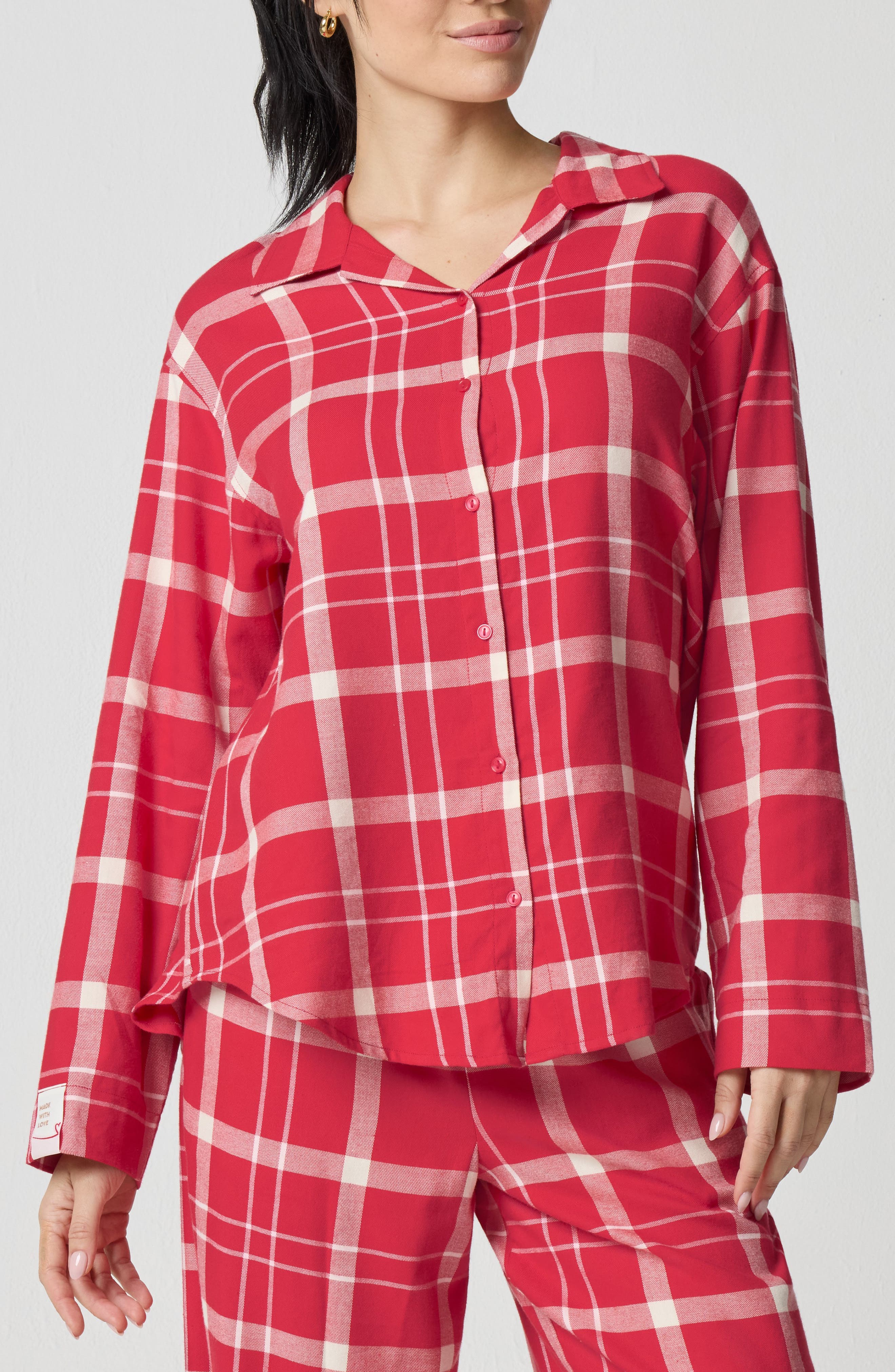 selected SCARLET BALLERINA PLAID