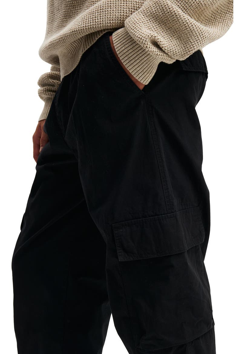 Men's Knox Baggy Cargo Pant, Alternate, color, Black