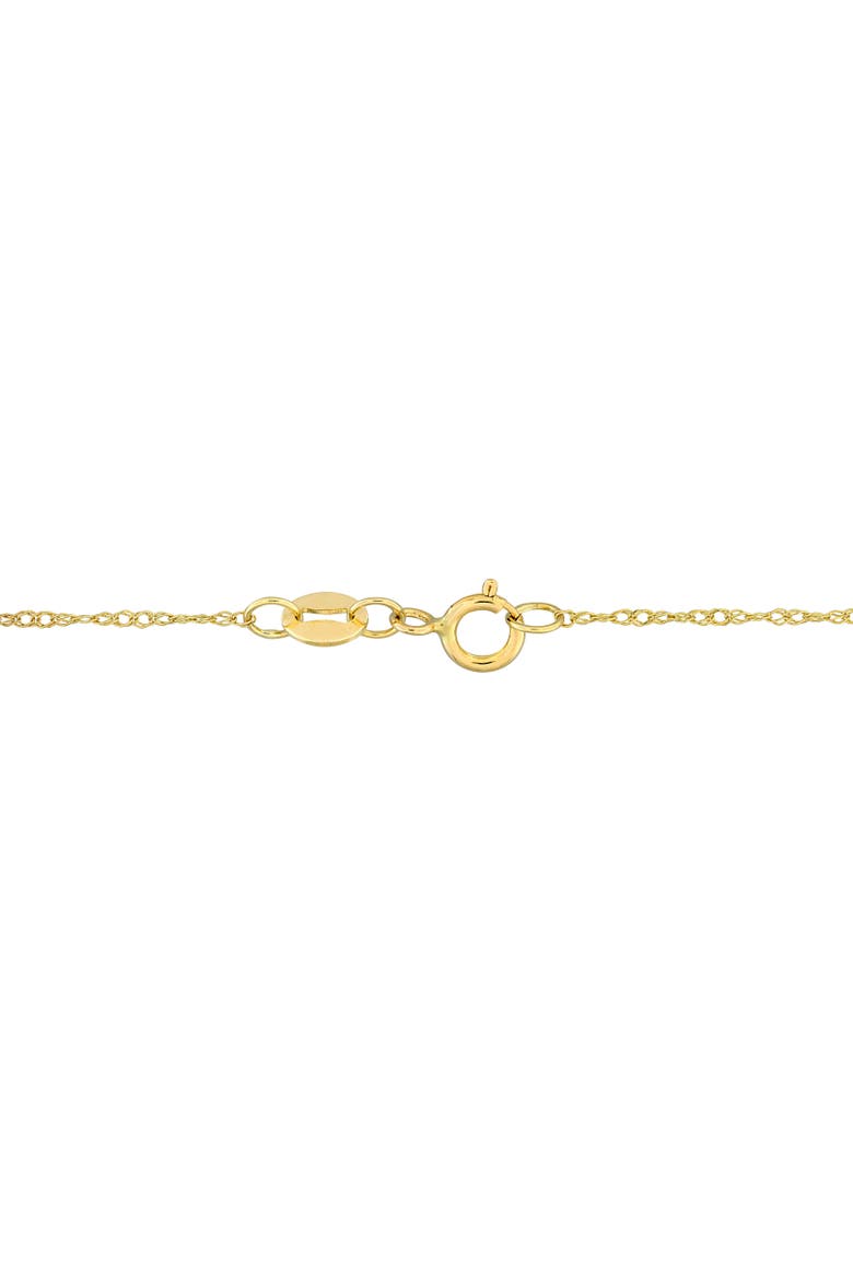 Graduated Cultured Pearl Necklace 14k, Alternate, color, Yellow Gold