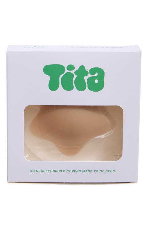 Tita Star Reusable Nipple Covers In Tan