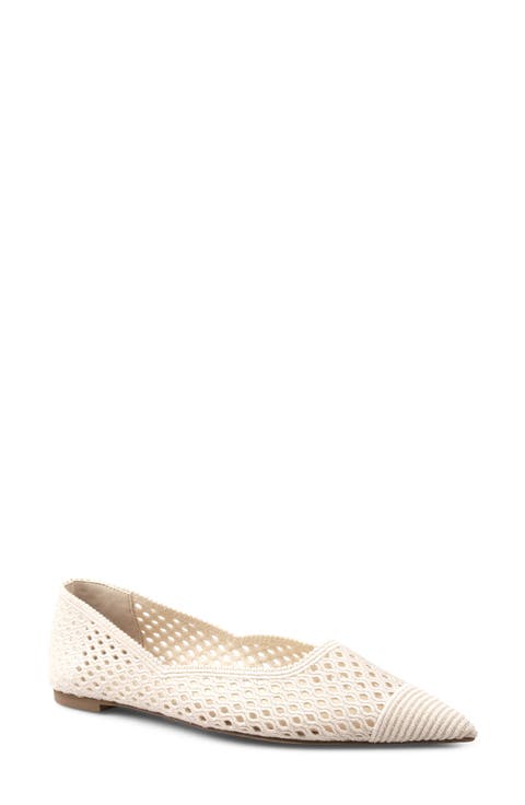 Cindylou Pointed Toe Flat