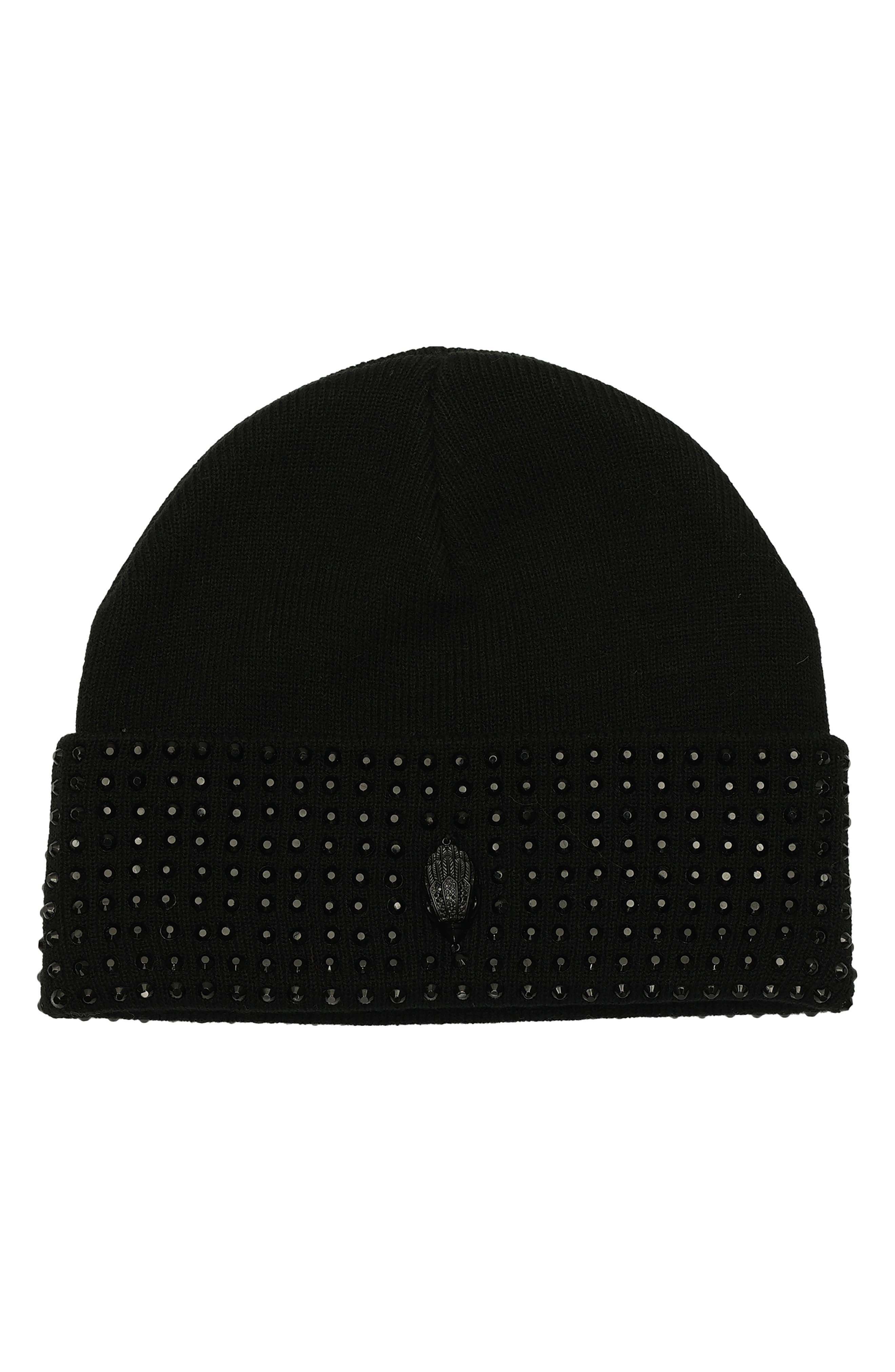 Kurt Geiger London crystal cuff beanie CRYSTAL CUFF BEANIE - KURT GEIGER LONDON HATS main image 2