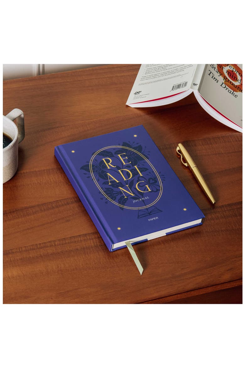 The Midnight Hour Reading Journal, Alternate, color, NAVY