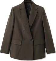 MANGO Straight Fit Suit Blazer