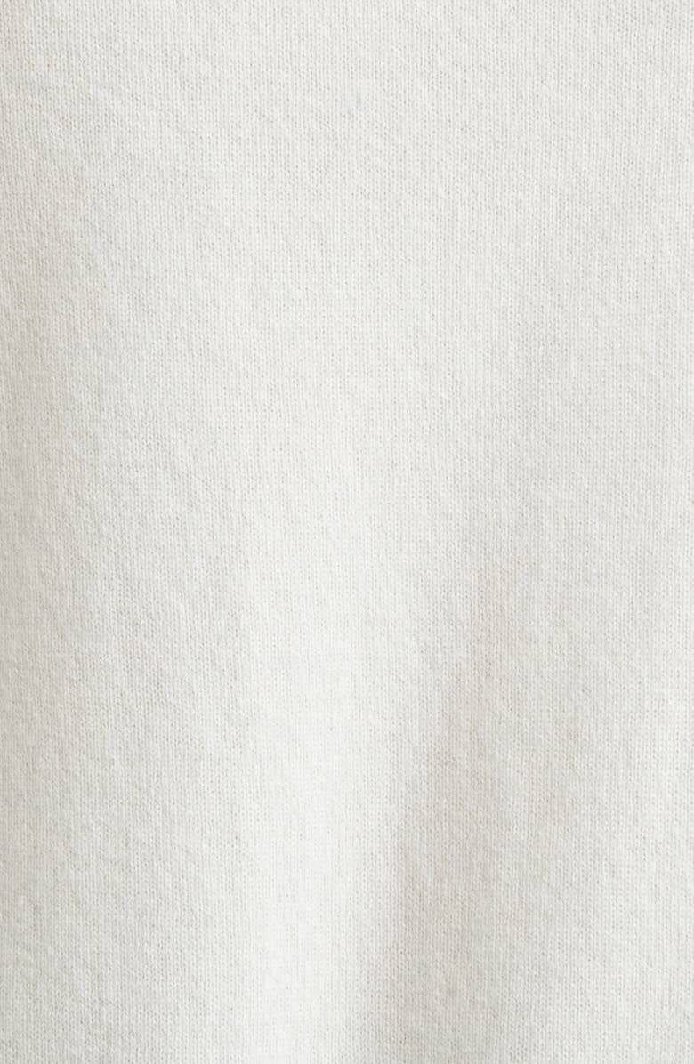 Johnstons of Elgin Classic Cashmere Crewneck Sweater, Alternate, color, Zinc White