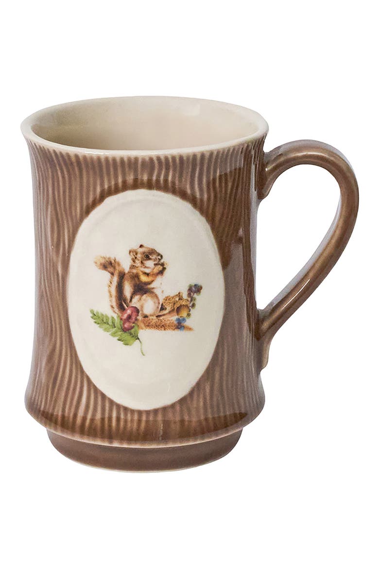Forest Walk Squirrel Mug, Main, color, CAFE AU LAIT
