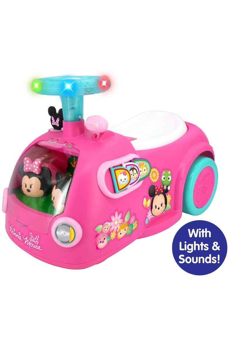 Zoom n' Go Activity Ride-On Minnie Mouse Disney Vehicle, Alternate, color, Pink