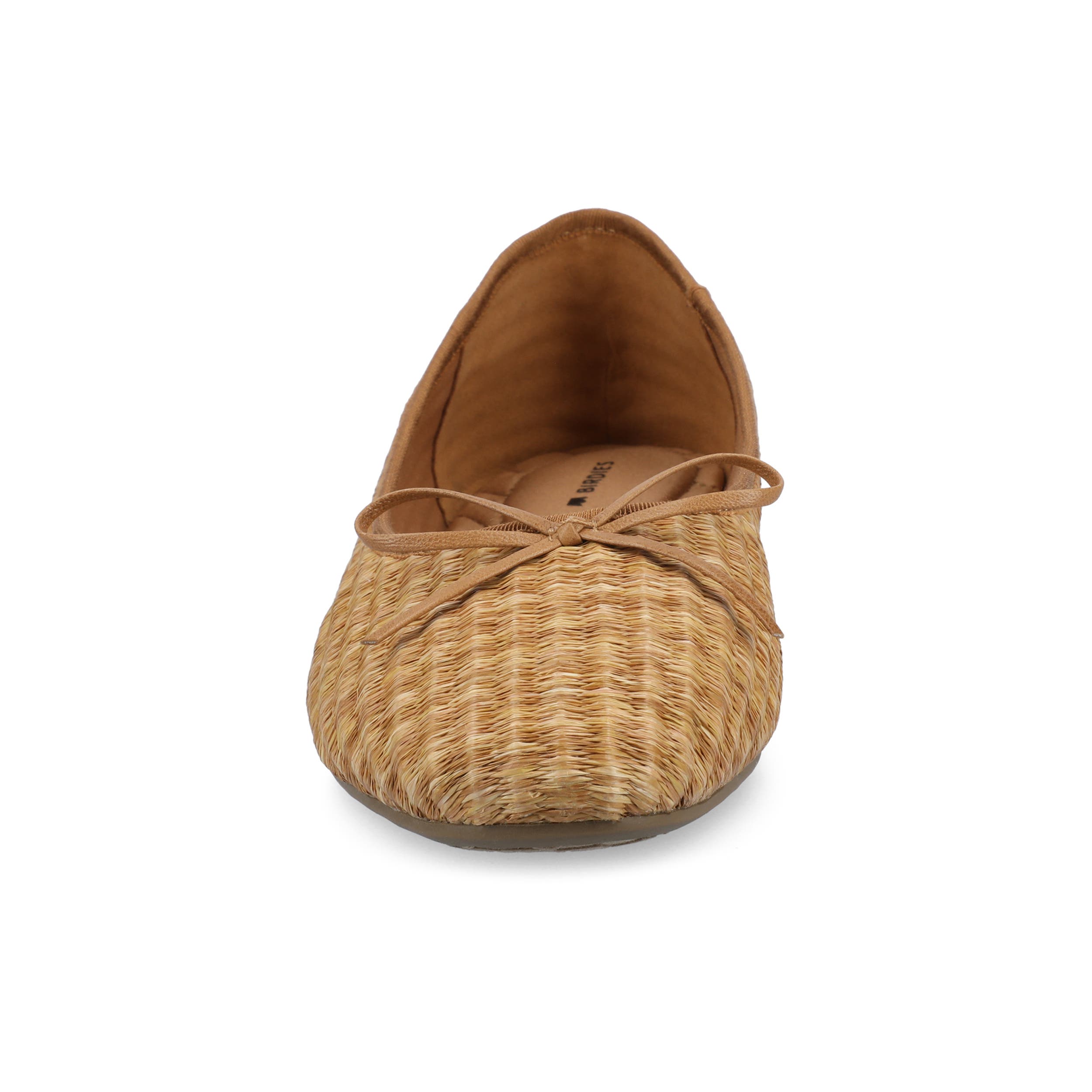 Birdies The Songbird Flat, Alternate, color, Tan Raffia