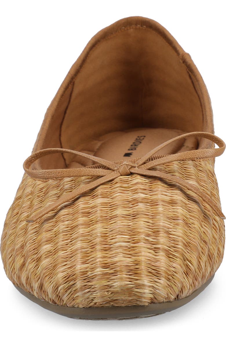 Birdies The Songbird Flat, Alternate, color, Tan Raffia