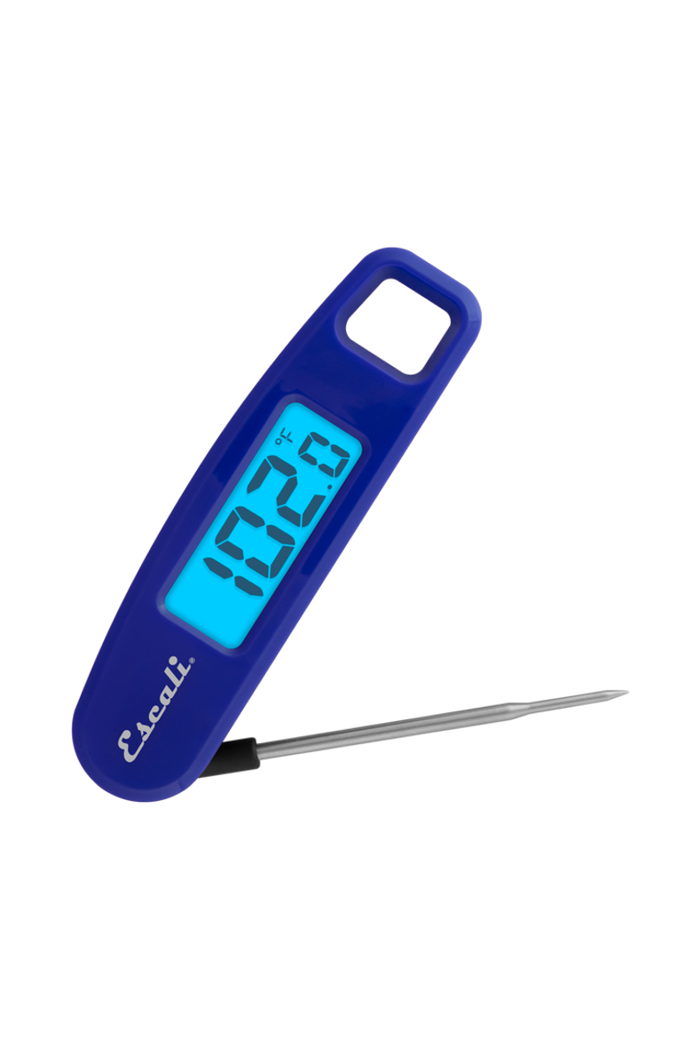 Compact Folding Digital Thermometer, Main, color, Blue