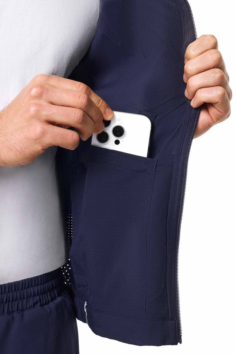 Men's Outpace Sport Jacket, UPF 50+ Sun Protection, Alternate, color, Navy