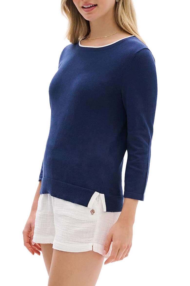 Patriot Blue Sweater, Main, color, PATRIOT BLUE
