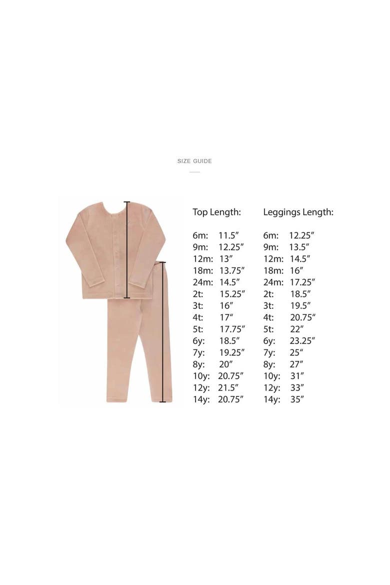 Velour Center Floral Collection - Lounge Set, Alternate, color, Ivory Rosegold