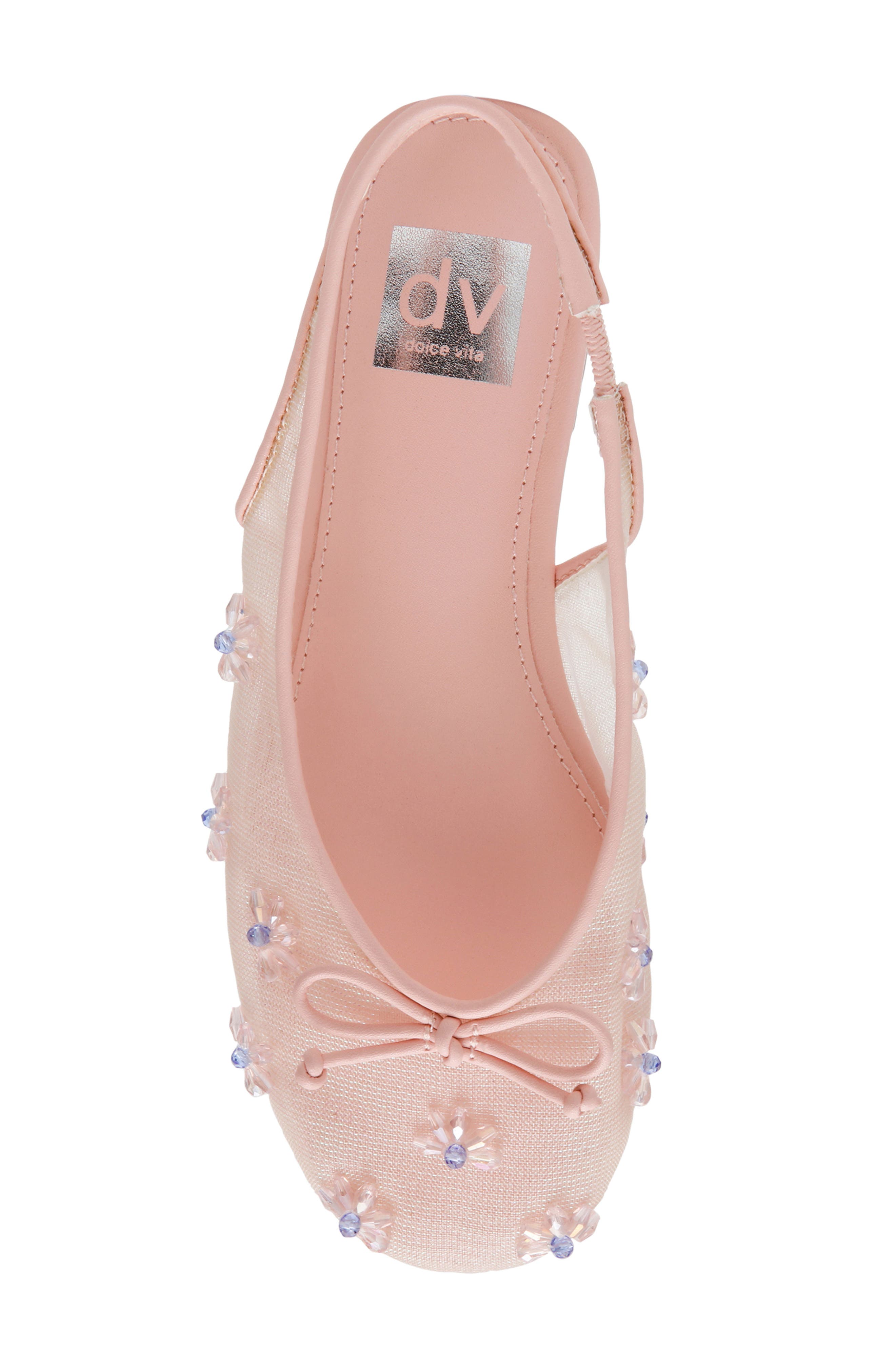 DV by Dolce Vita Kids' Bippity Slingback Flat, Alternate, color, Pink