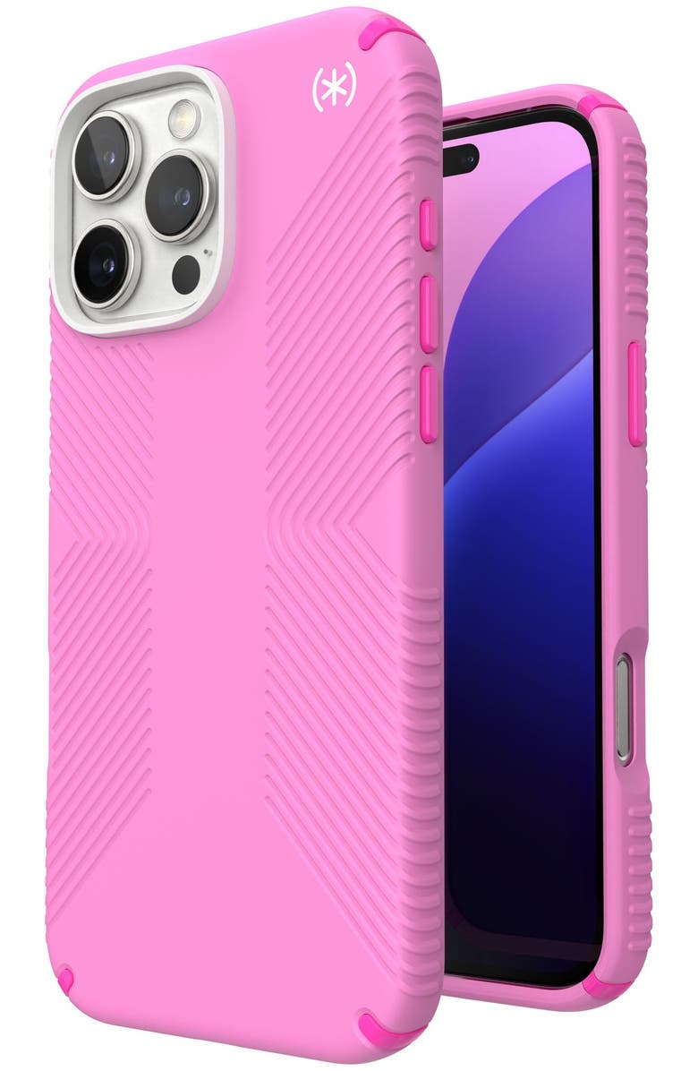 Speck Presidio2 Grip MagSafe Case with for Apple iPhone 16 Pro Max, Alternate, color, Pink
