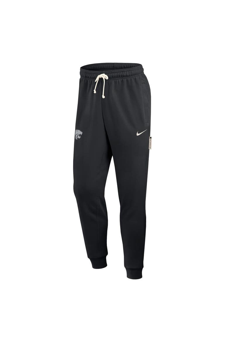 Men's Nike Black Kansas State Wildcats 2025 Sideline Performance Taper Pants, Alternate, color, Black