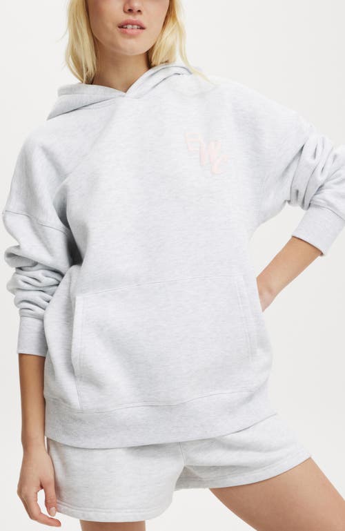 COTTON ON BODY ACTIVE PLUSH PREMIUM GRAPHIC HOODIE