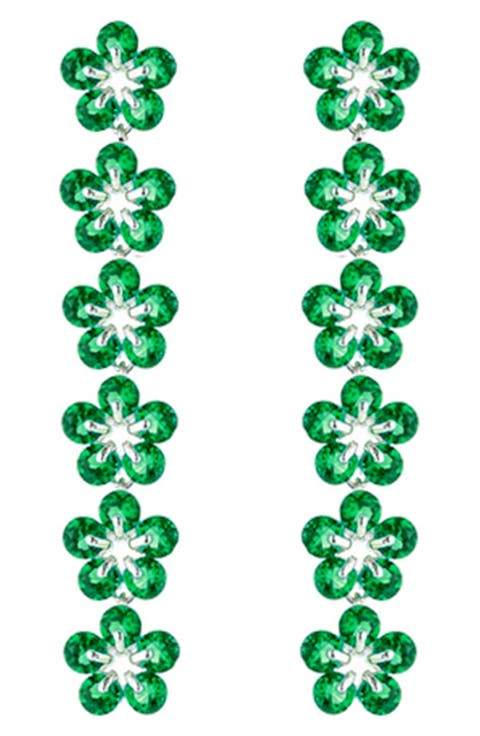 Leila Flower Drop Earrings