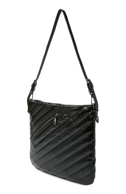 Think Royln Vip Quilted Suede Shoulder Bag