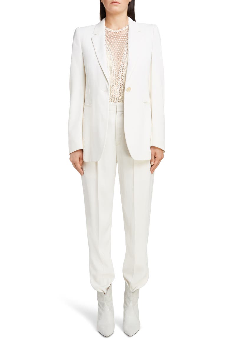 Isabel Marant Poyd Pleat Front Pants, Main, color, 