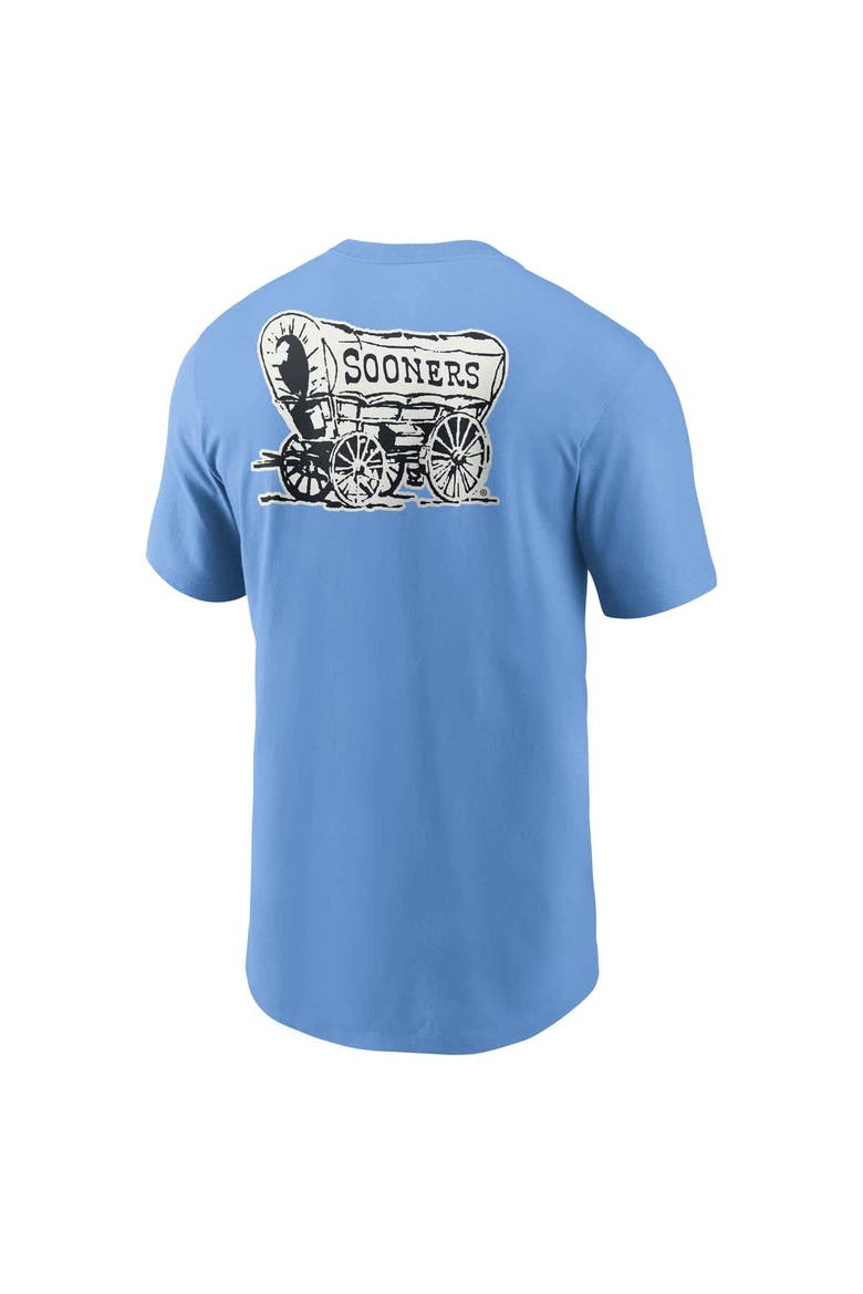 Men's Jordan Brand Valor Blue Oklahoma Sooners Record Shattered 2-Hit T-Shirt, Alternate, color, Light Blue