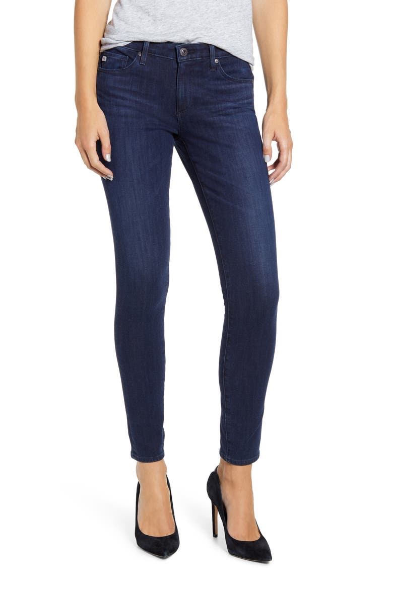 The Legging Ankle Skinny Jeans, Main, color, INDIGO EXCESS