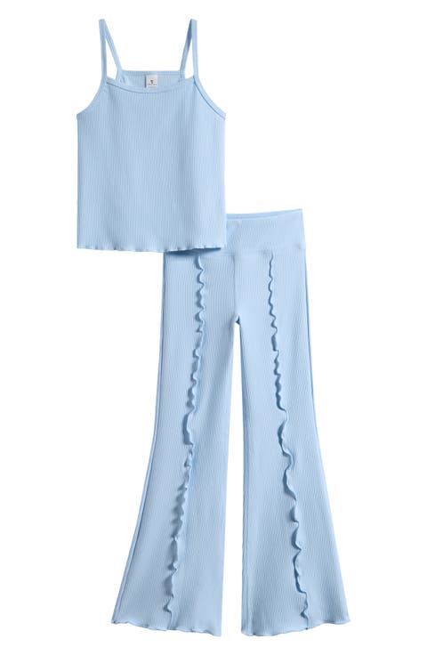 Kids' Ottoman Rib Claudia Tank & Pants Set