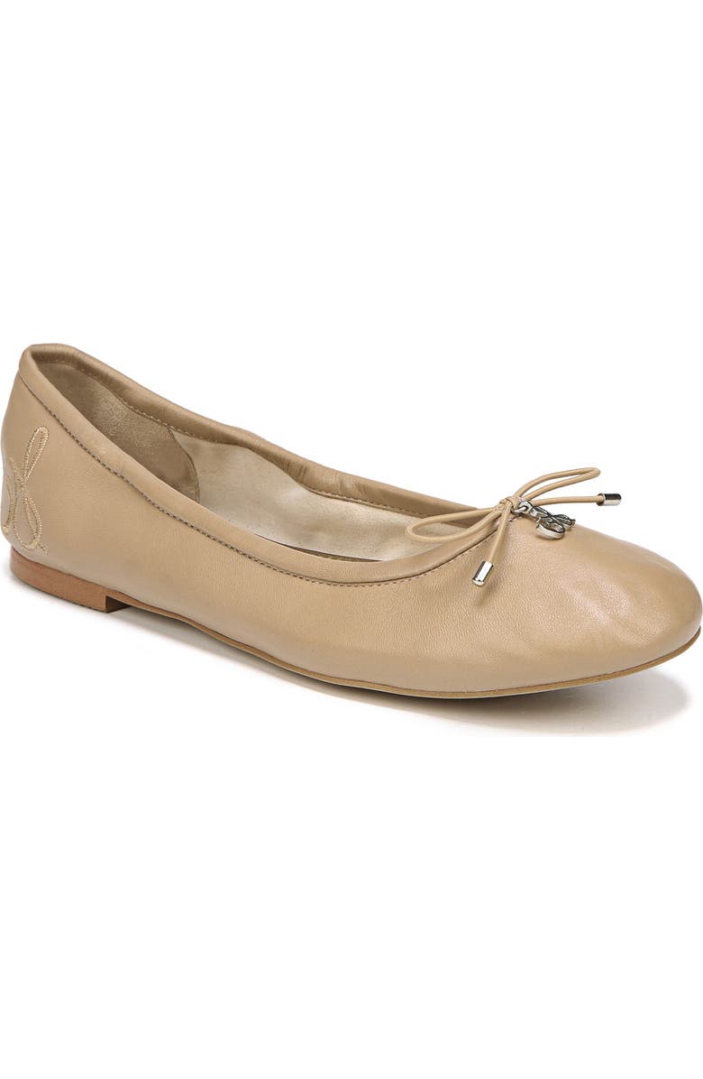 Sam Edelman Felicia Flat - Multiple Widths Available, Main, color, Soft Beige