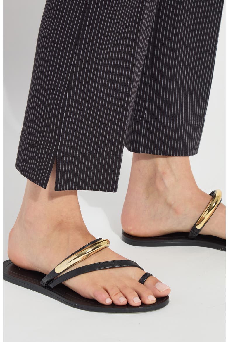Pinstripe Baby Boot Ankle Pants, Alternate, color, SEASONLESS PINSTRIPE