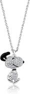 Crislu x Peanuts® Dancing Snoopy Pendant Necklace