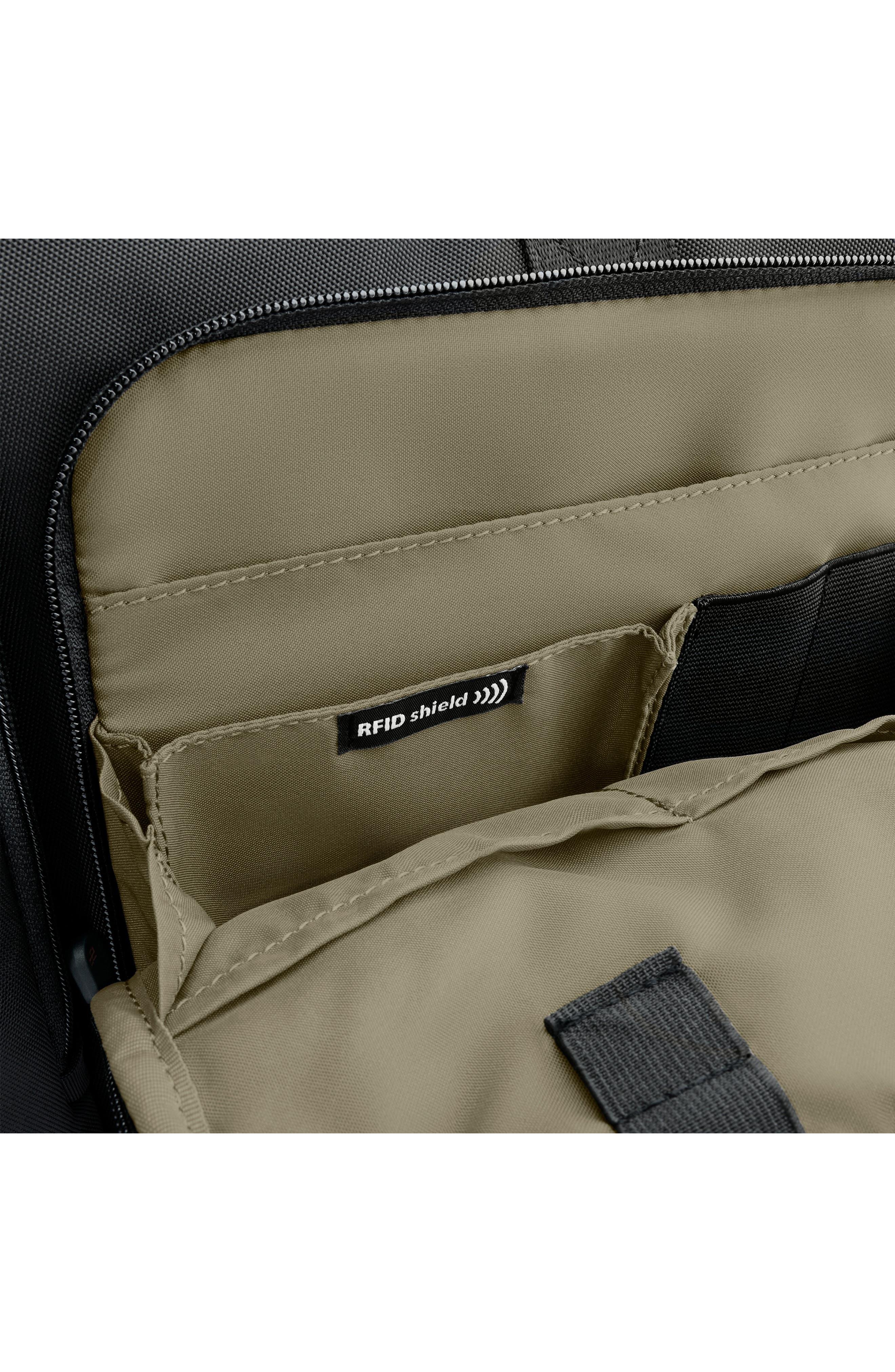 Briggs & Riley HTA Medium Expandable Briefcase, Alternate, color, Black