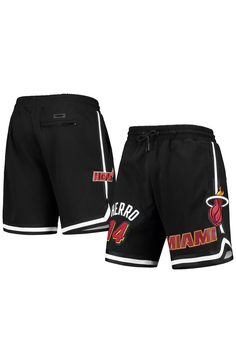 PRO STANDARD Men's Pro Standard Tyler Herro Black Miami Heat Team Player Shorts, Alternate, color, 