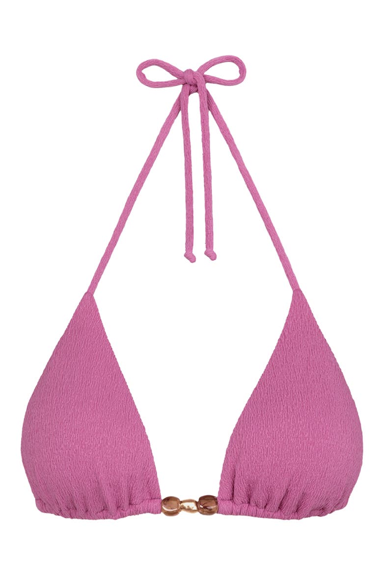 Kiana Triangle Bikini Top, Main, color, PINK