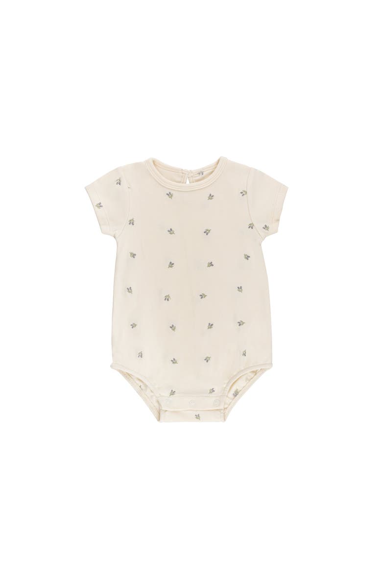 Ely's & Co. Embroidered Collection - Romper, Main, color, Ivory Berry