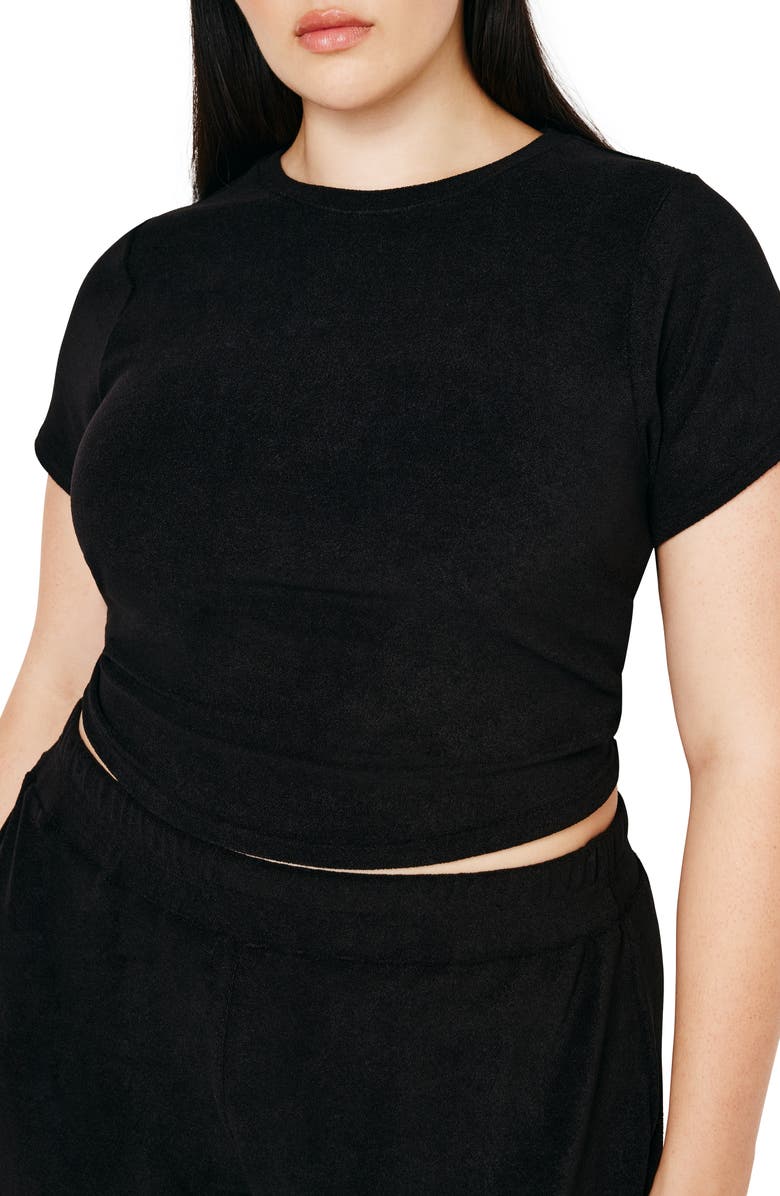 Good American Terry T-Shirt, Alternate, color, 