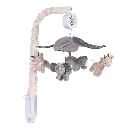 Lambs & Ivy Baby Jungle Animals Musical Crib Mobile Soother Toy In Multi