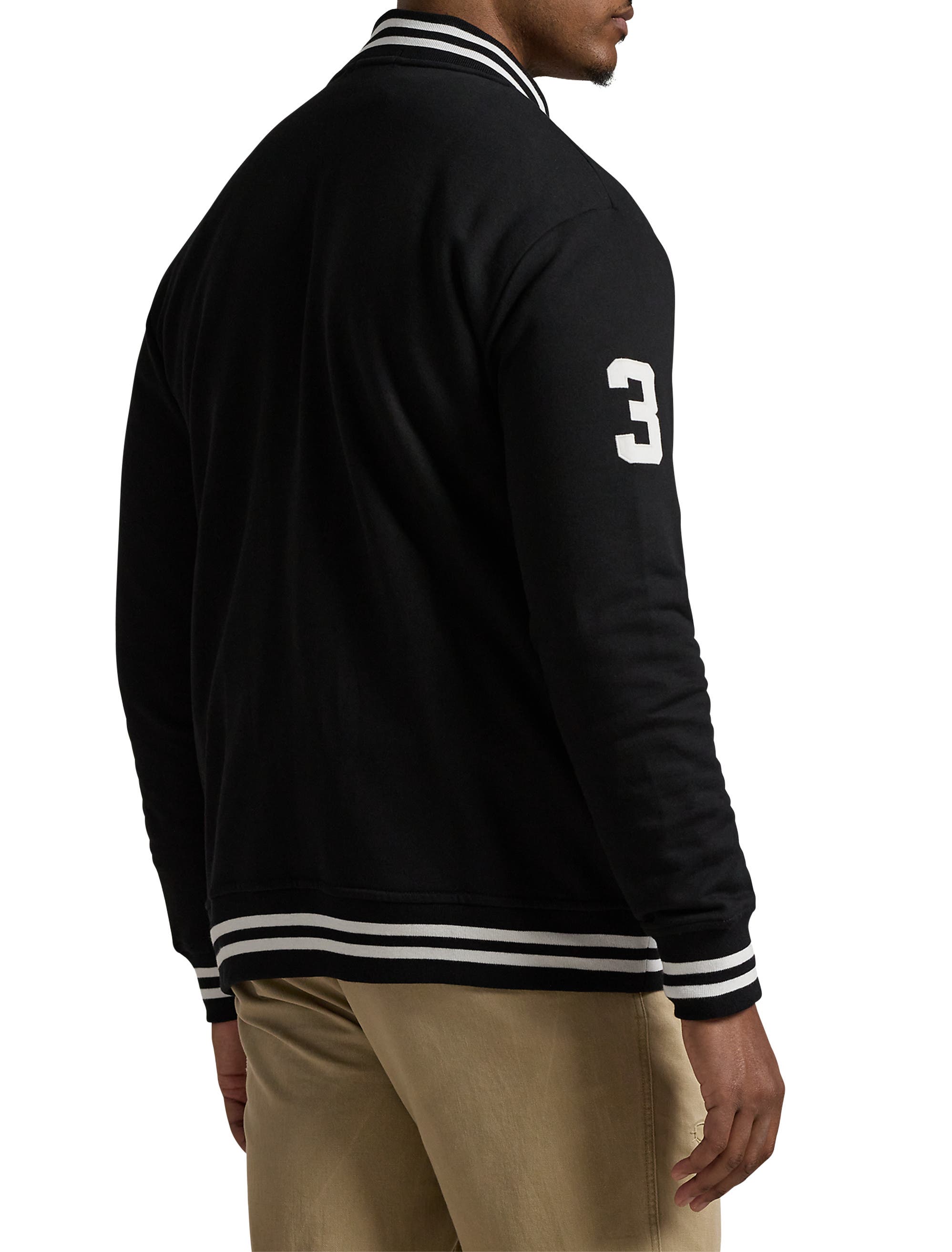 Polo Ralph Lauren Big & Tall Big Pony Fleece Baseball Jacket (Men