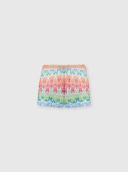 Missoni Hot Pants In Viscose With Floral Pattern