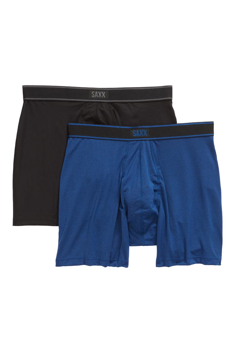 Daytripper 2-Pack Boxer Briefs, Main, color, BLACK/ CITY BLUE HEATHER