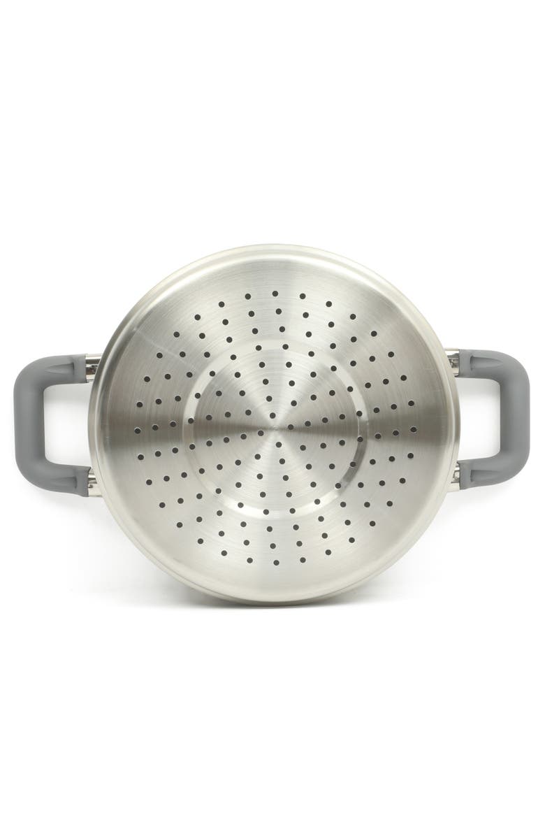 OSTER Beauford 9-Piece Stainless Steel Pots and Pans Cookware Set, Alternate, color, Silver