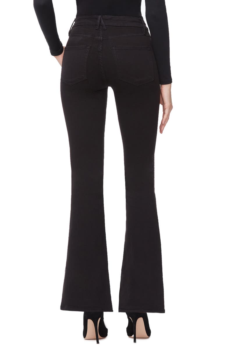 Good American Good Flare Jeans, Alternate, color,